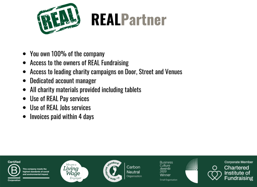 The key benefits of REAL Partnership